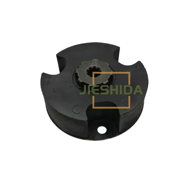 For Yuchai YC13/15/18/20-6-8 Coupling Hydraulic Pump Connection Plate Connection Rubber Assembly Excavator Accessories1