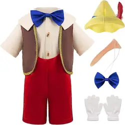 Sets For Children Halloween Theme Party Cosplay Costume Boys' Set Stage Performance Clothes For Kids 1-7 Years Old