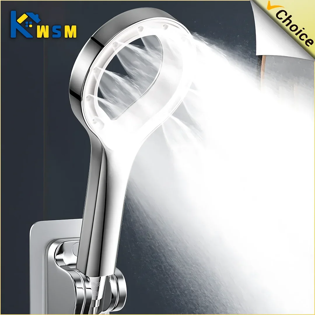 

Heart Ring Spray Booster Heads High Pressure Head Shower Sets Bathroom Rain Shower Mixer Bathroom Accessories