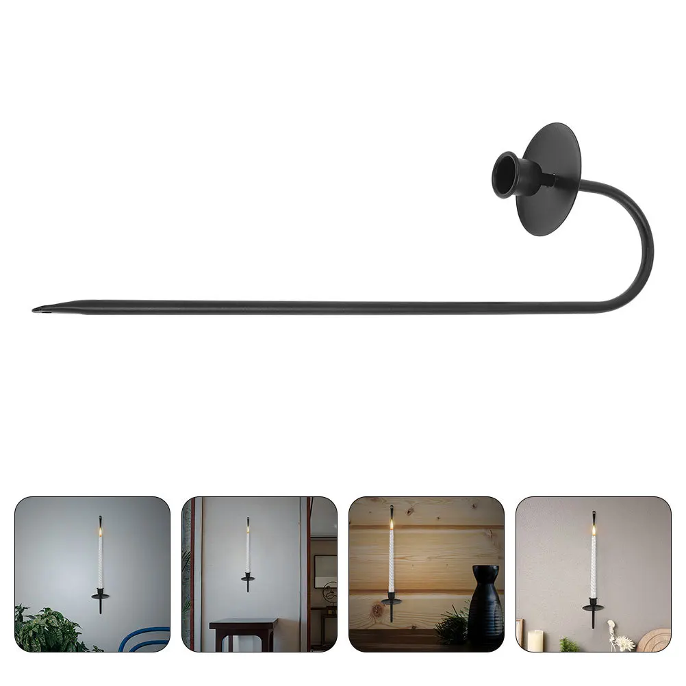 

4Pcs Wall Holders Metal Farmhouse Hanging Sconces for Fireplace Wedding Home Decor Gothic Wall Decor