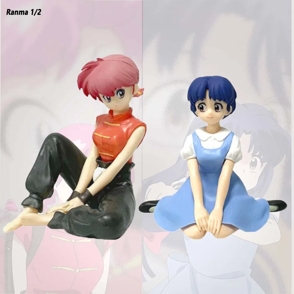 New Ranma ½ Ranma Saotome Anime PVC Action Figure Doll Model Sitting Pose Ranma Saotome Birthday Gift