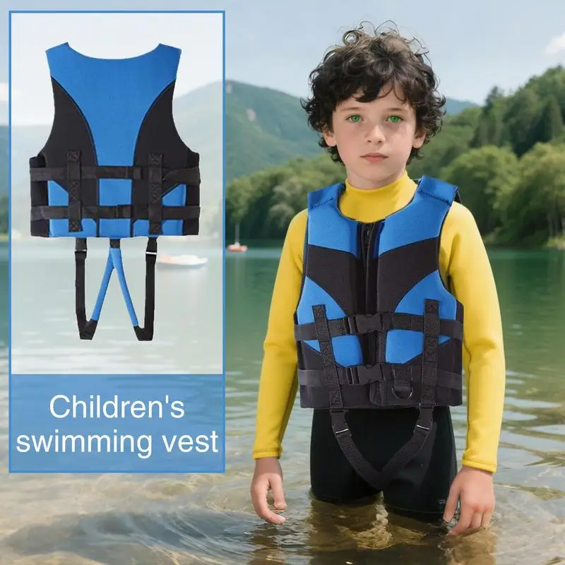 

Kids Swimming Vest Swim Training Jacket Adjustable Swimming Vest Training Aid For Kids Beach Boating Fishing Lake Water Park