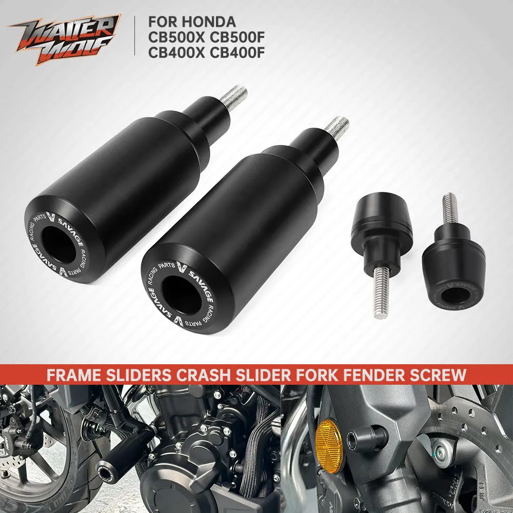 

Мотоциклетный слайдер, рама, ползунки, защитная бобина для Honda CB400F CB400X CB500F CB500X CB 400F 500F 400X 500X 2013-2024