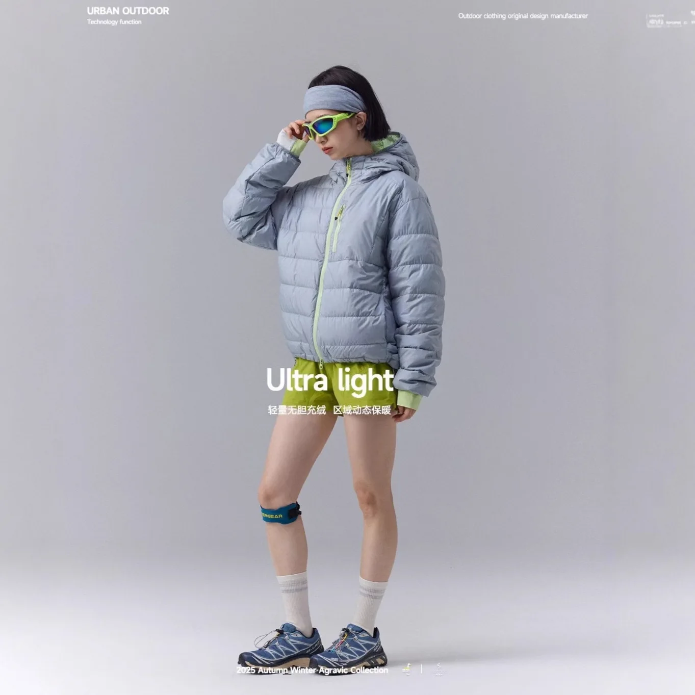 

Quick Dry Waterproof Hooded Down Jacket Women Men Autumn Winter Fashion Ultra Light Couple's 90% White Duck Down Coat JK-150