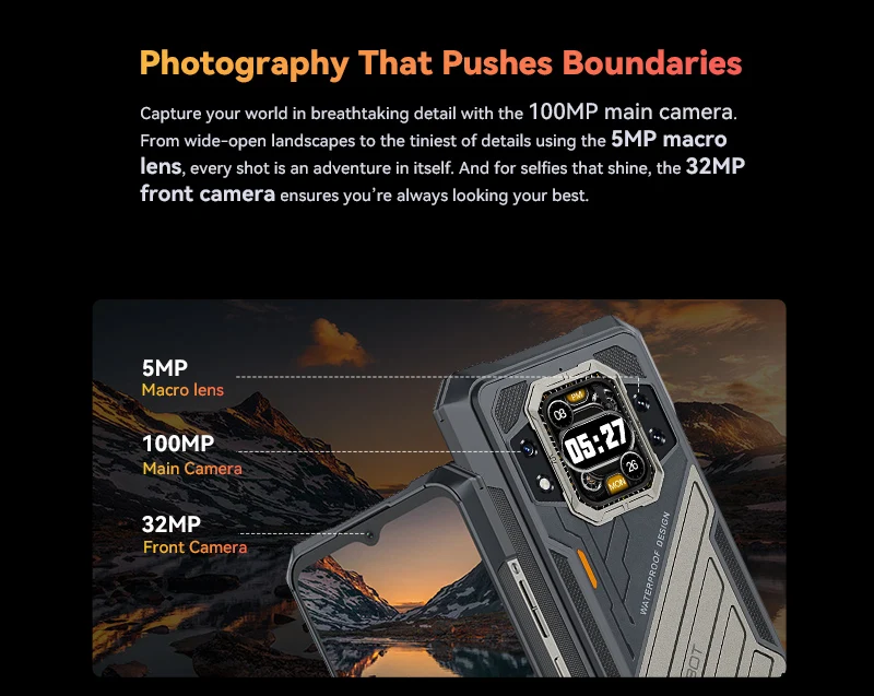 [New Arrival] CUBOT KING KONG X PRO, Rugged Smartphone 5G, Dimensity 8200, 4nm, 3.1GHz, 144Hz 6.72" Screen, 10200mAh, 24+256GB