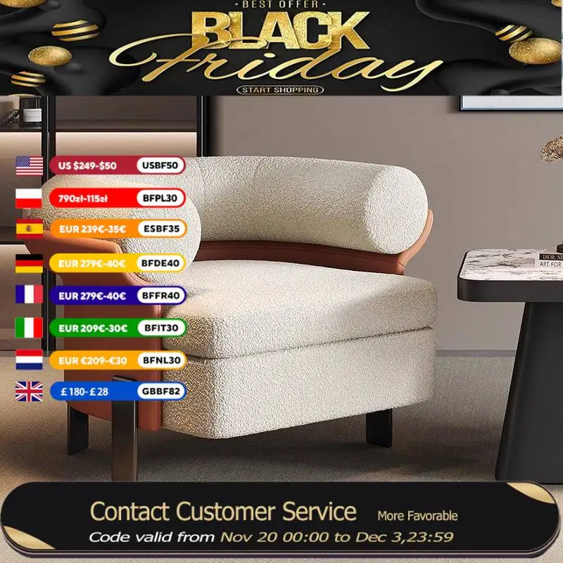 

Дизайнерские современные стулья для гостиной, роскошные тканевые стулья для чтения с подлокотниками для гостиной, большая мебель для отеля Sedie Da Soggiorno