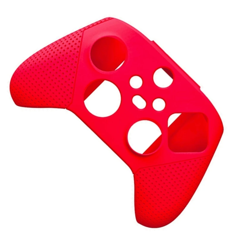 Upgrades Silicone Skin Comfort Grips Silicone Protector Sweatproof Controller Sleeve Gaming Accessory Suitable for Game H7JF