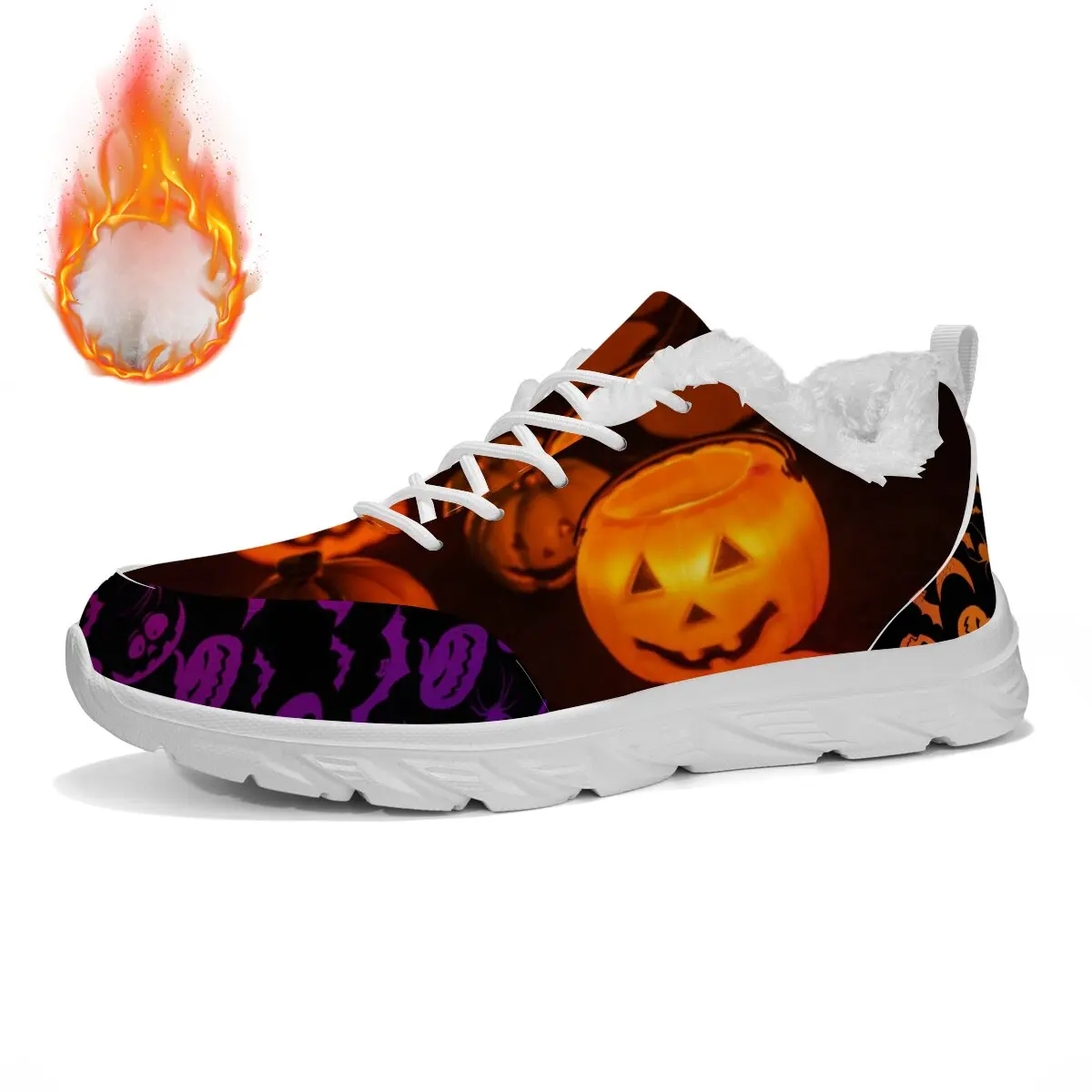 

Halloween Men's Sneakers Halloween Edition Lightweight Slip-On Anti-Slip Wear-Resistant Casual Walking Gym Training Shoes