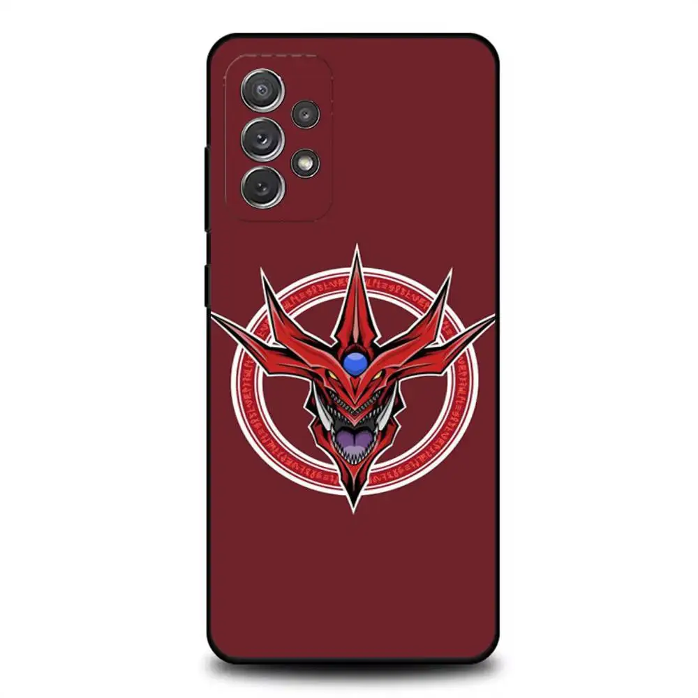 Anime Y-Yu Gi Oh Y-Yugioh Phone Case For Samsung S 25,24,23,22,30,21,10,9,Ultra,Plus,Lite,FE,4,5G Black Soft Case