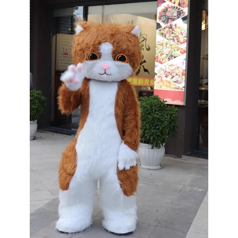 

Inflatable Cat Cartoon Doll Costume Doll Costume Performance Halloween and Large Event Performance Costume