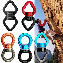 1Pcs Swing Swivel 30kN Safety Rotational Device Swing Spinner Carabiner Swivel Climbing Rope Swivels for Swing 5Model Accessorie