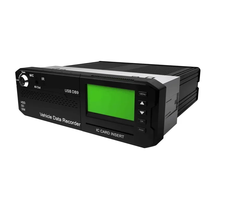2026 ADAS MDVR AI DSM 2MP 1080P AHD 2 SD Card Hard Disk Mobile DVR