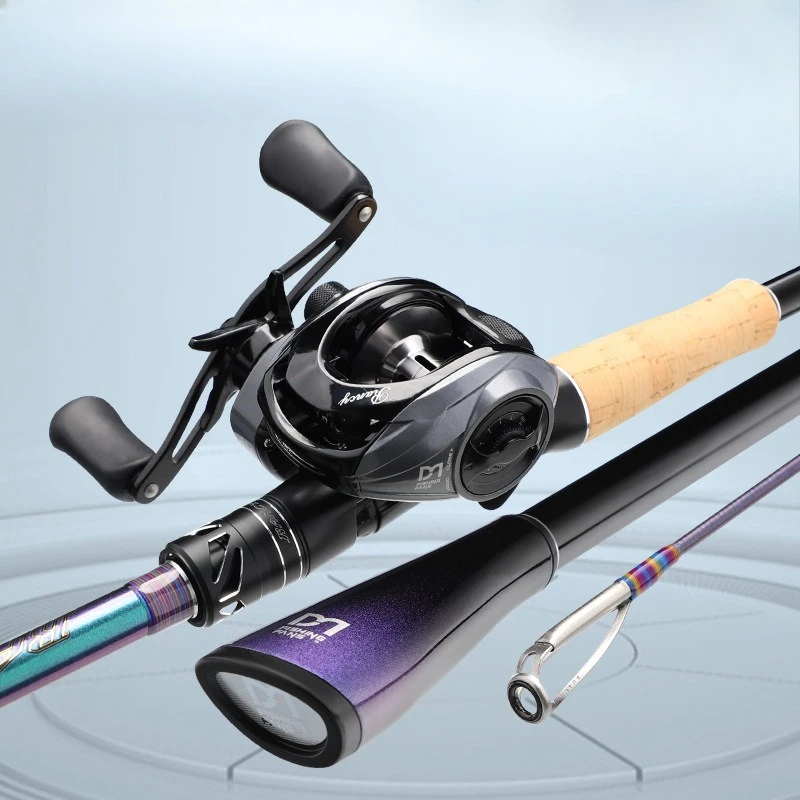 

Guide XH Ultra-Hard Baitcast Fishing Rod,Lightweight Thunder Combo,Triangular Grip for Black Bass Catfish,Tournament Gear