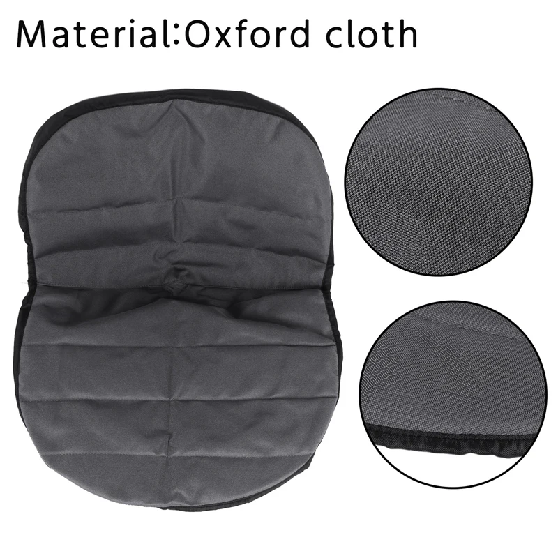 Universele zithoes voor grasmaaier, tractor, gewatteerd comfortkussen, opbergetui medium