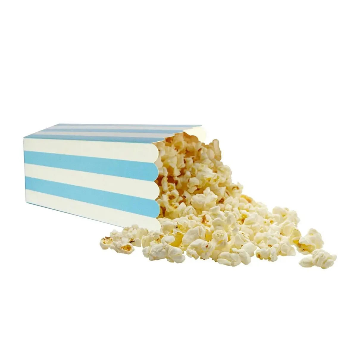 24 Pack Striped Popcorn Boxes, Mini Paper Candy Containers, Party Supplies for Movie Night, Carnival & Birthday