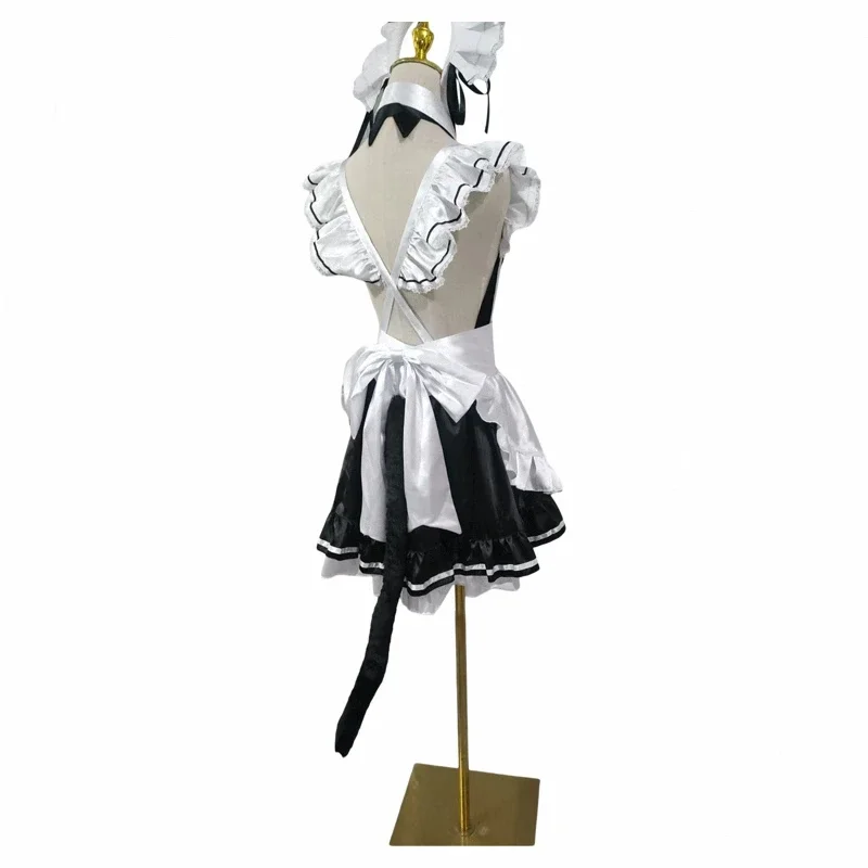 Presell เกม Goddess of Victory: Nikke Privaty คอสเพลย์ Privaty Unkind ชุดแม่บ้านวิกผม Lolita รองเท้าฮาโลวีน Carnival Party Prop