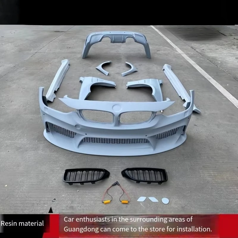 Suitable for 12-19 F30/F35 3 Series Upgraded and Modified Wide Body 3D Resin Material Large Surround Body Kit
