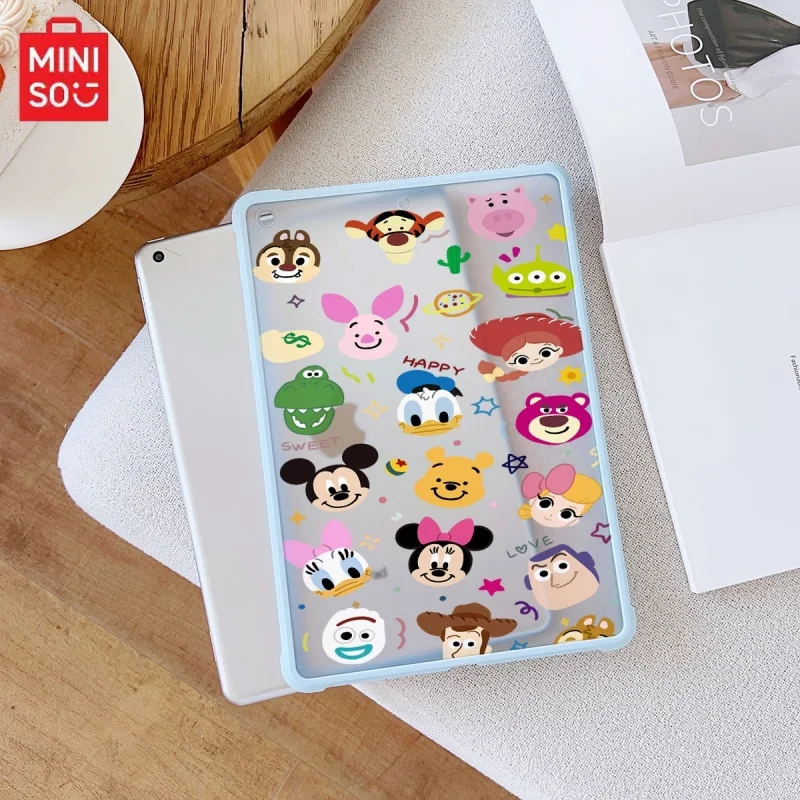 

Прозрачный чехол для iPad Miniso Disney Mickey Blue, подходит для ipad Pro 6/M4, Air3/5, Mini6, iPad 6/10, 8,3/9,7/10,5/12,9/10,9/11 дюймов