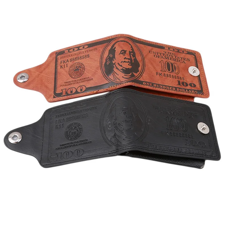 Lederen Heren Portemonnee 2022 Dollar Prijs Portemonnee Casual Clutch Geldtas Creditcardhouder Mode Nieuwe Billetera Hombre