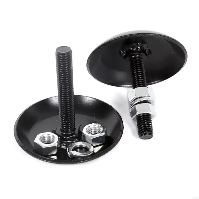 

2pcs Высоко прочностной глянец черный снежный плуг.