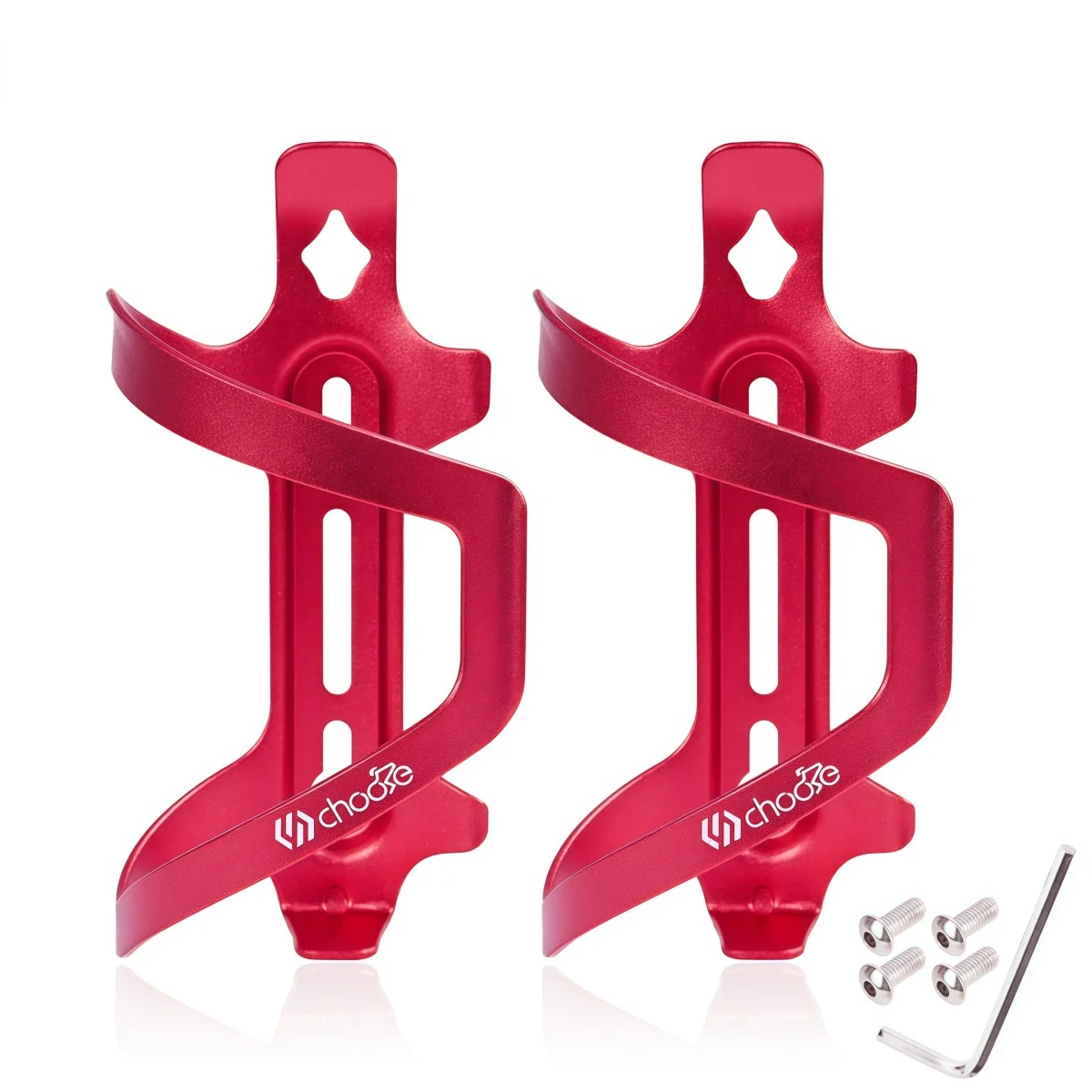 

SUNTNUR Aluminum 6061 Matte Orange Bike Water Bottle Holder