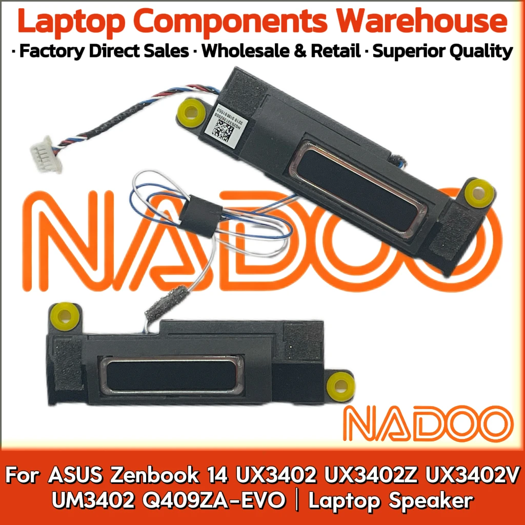 New Original Laptop Notebook Audio Speaker For ASUS Zenbook 14 UX3402 UX3402Z UX3402V UM3402 Q409ZA Built in horn audio