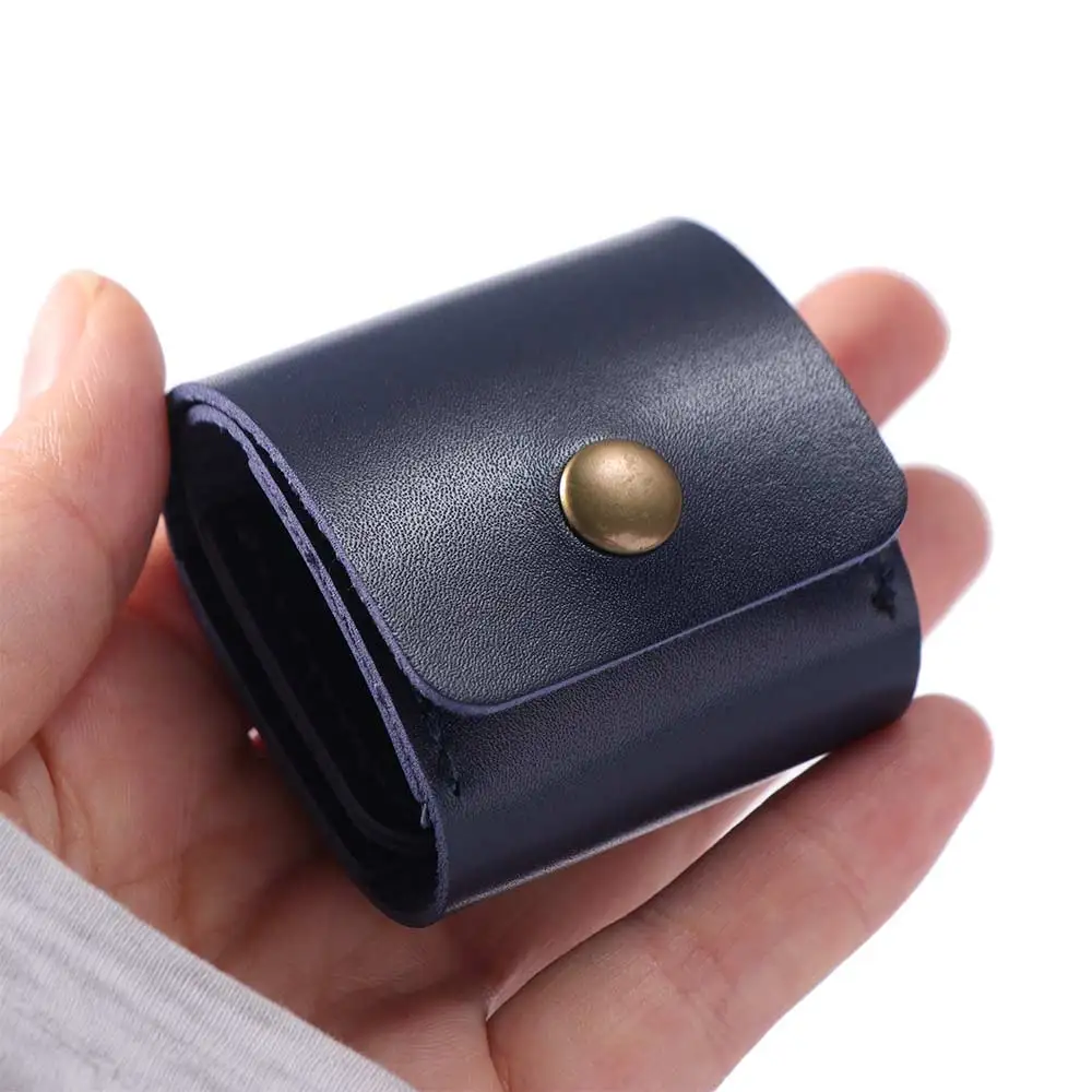 PU Leather Guitar Picks Holder Case Picks Organizer Large Capacity Picks Storage Pouch Durable Smooth Guitar Picks Holder Bag