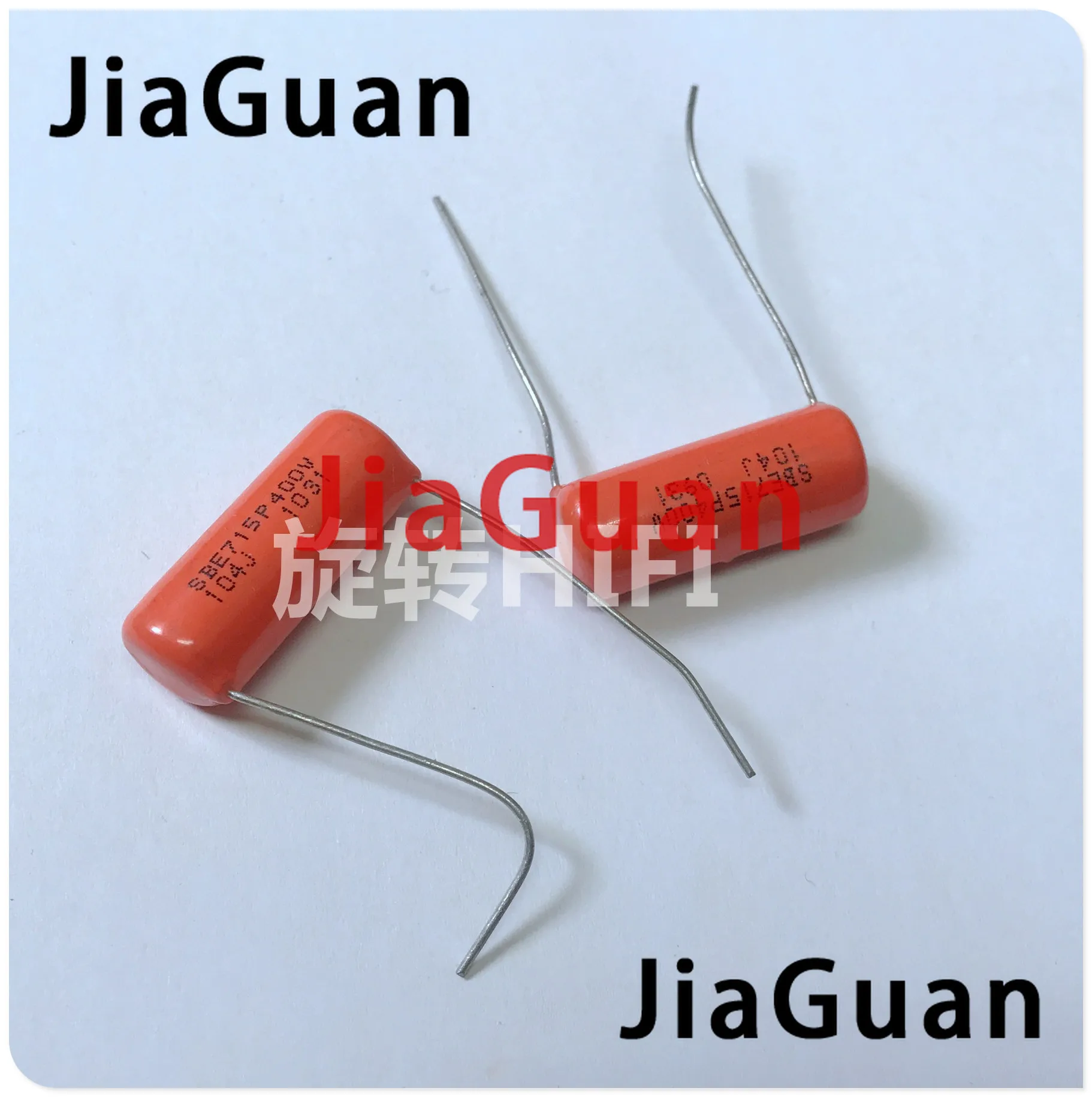 10PCS CDE SPRAGUE SBE715P 0.1UF 400V P26MM Orange fever film capacitor MKP 0.1uF/400V SBE 100NF SBE715P400V 104/400V