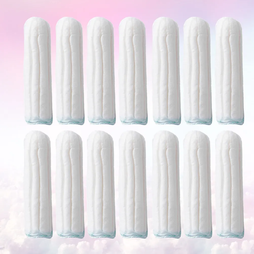 100Pcs Menstrual Tampons Organic Cotton Leakproof Comfortable Flexible Suitable for Swimming Hiking Overnight Women Pads