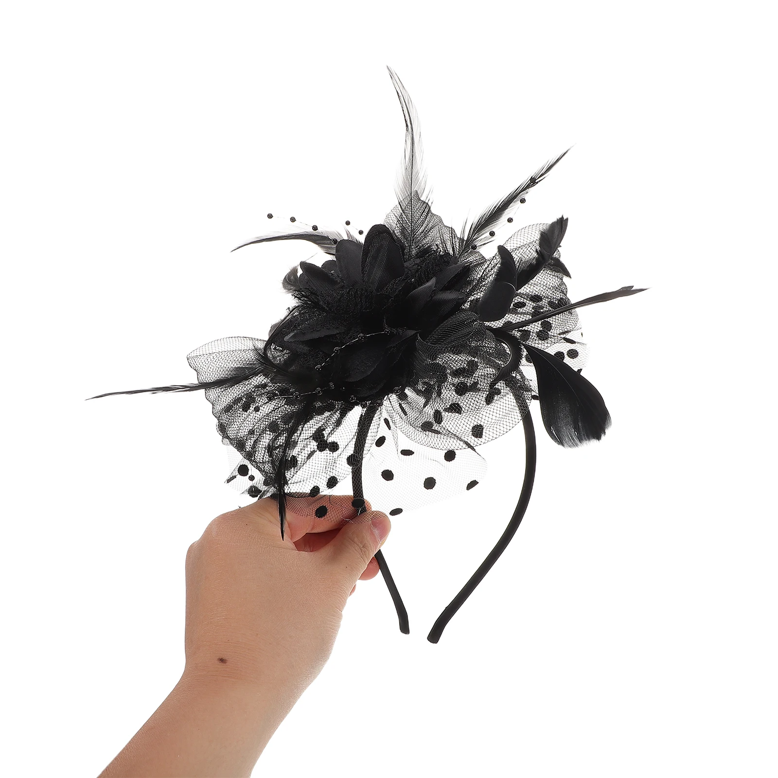 

Flowers Retro Head Banquet Bridal Hair Accessories Tea Party Hats Clips