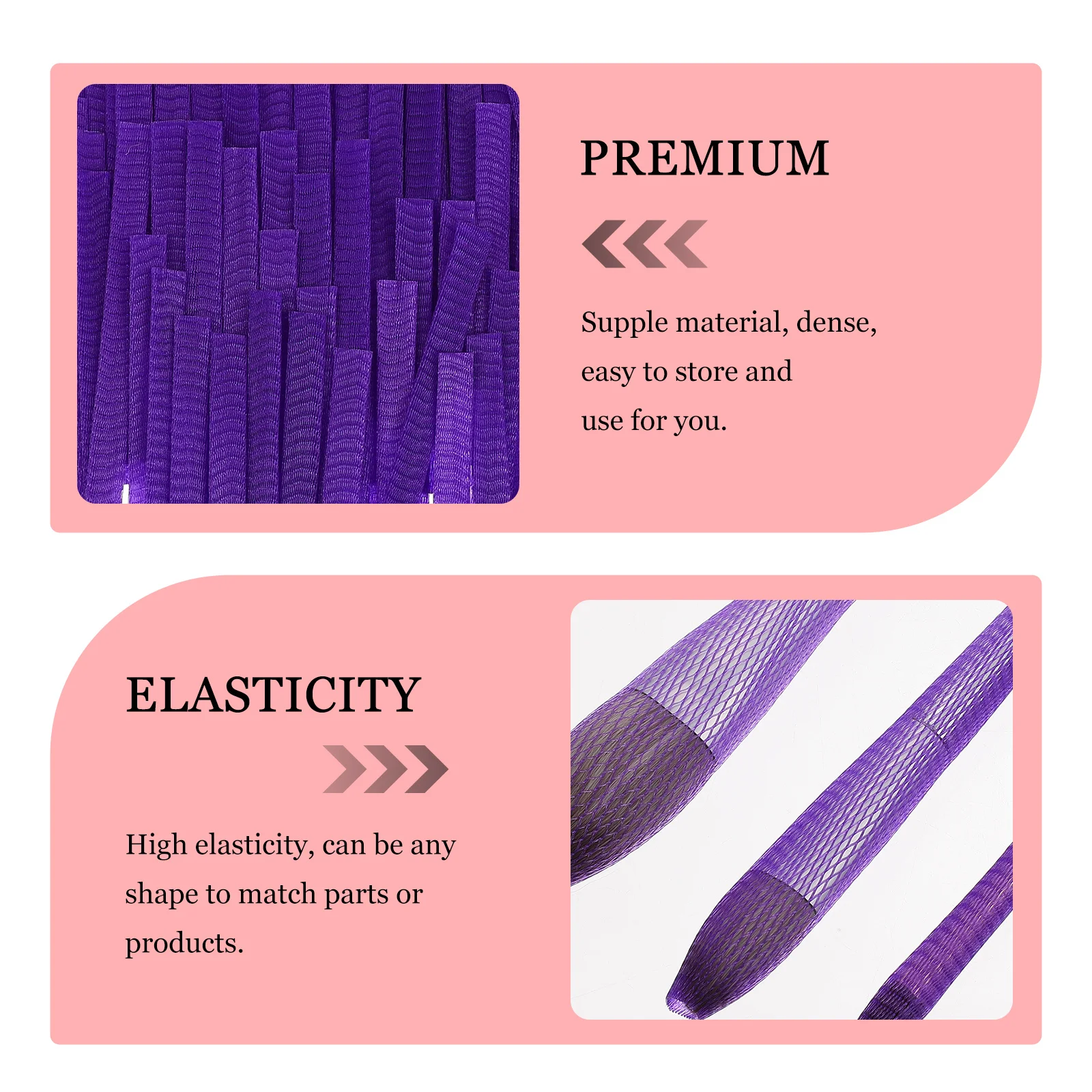 

150Pcs Makeup Brush Mesh Sleeve Covers Reusable Expandable Protector Tool Guard Net Makeup Cover Expandable Mesh Cover