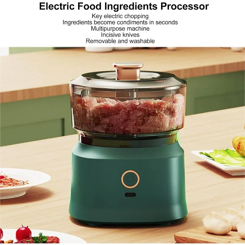 Mini Food Processor, Professional Mini Food Chopper, Portable Small Food Chopper, Food Processor Small, for Meat ,Garlic,Onion