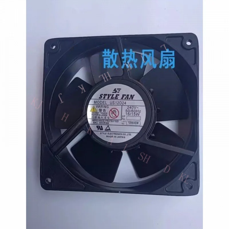 

N FOR TYLE FAN US12D24 240V 16/15W 12CM Axial Cooling Fan