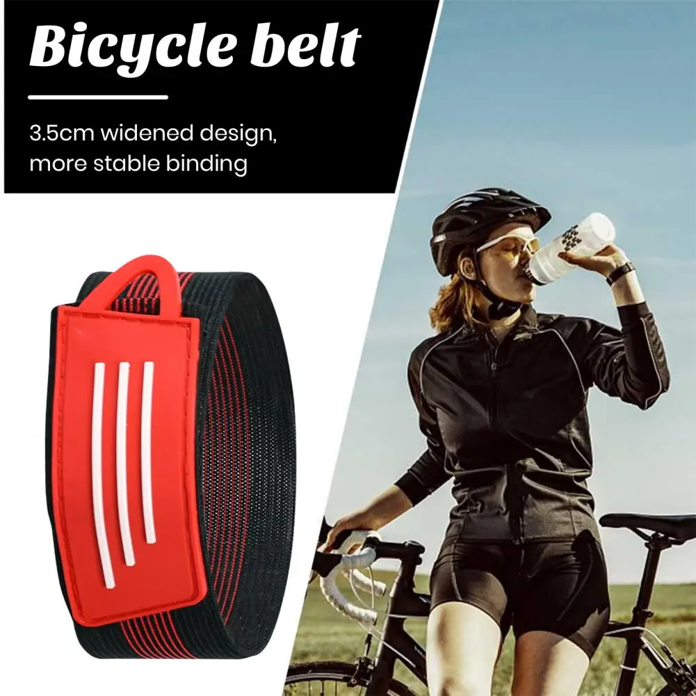 Stretchable Ankle Strap Cycling Ankle Wrap Secure Ankle Strap for Cycling Running Extra Wide Elastic Leg for Jogging for Safety