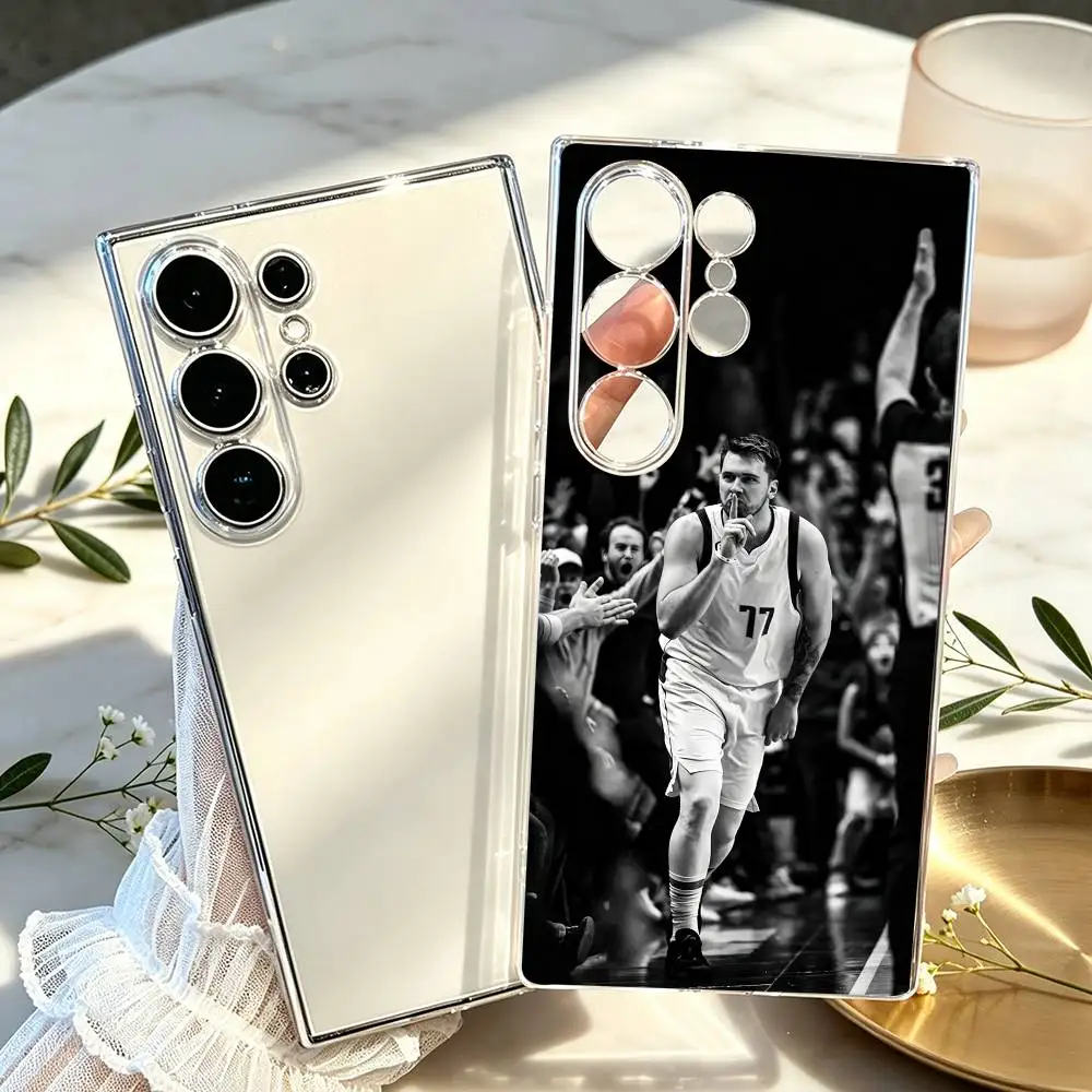 Luka doncic Basketball star 77 Phone Case For Samsung S25,S24,S21,S22,S23,S30,Ultra,S20,Plus,Fe Transparent Cover