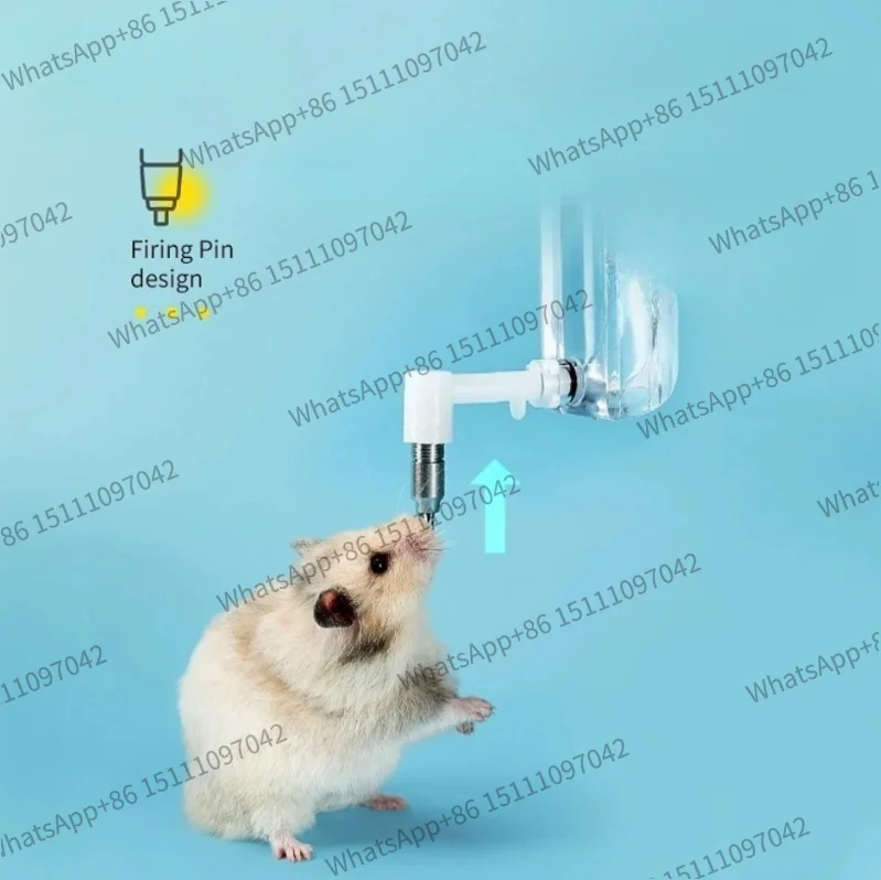 Suitable for Ferplast firing pin kettle hamster rabbit drinking water leak-proof automatic drinking water feeder