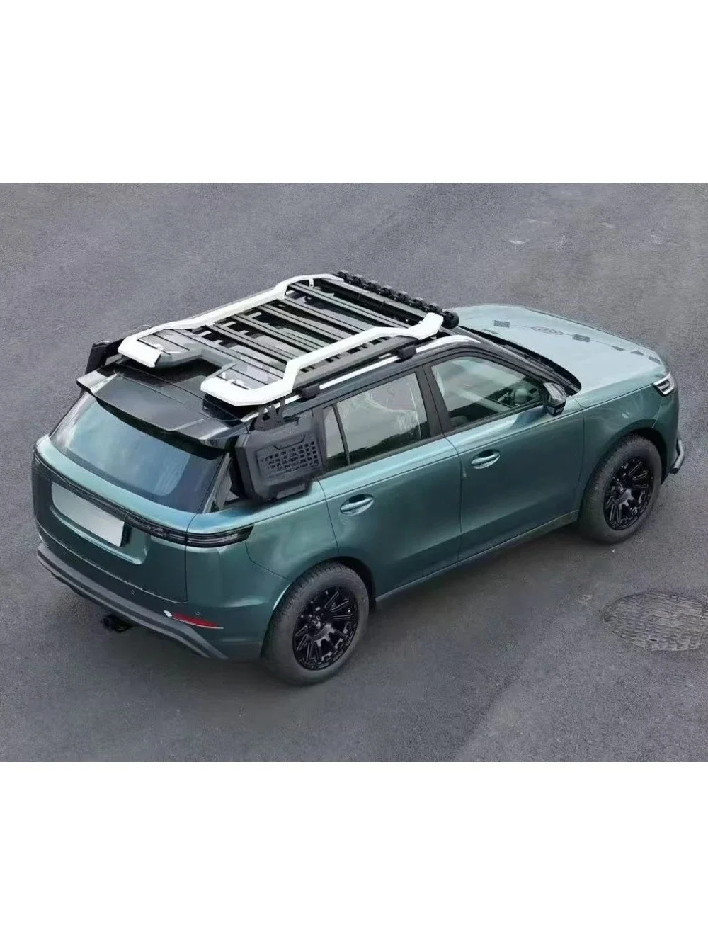 Telescopic Side Ladder Side Storage Box Luggage Roof Rack for Jaecoo 5 Ev Accessories