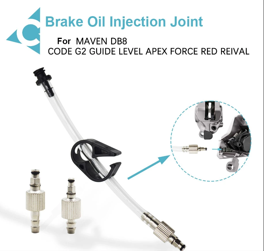 

Ai Aisaike Bicycle Hydraulic Brake Oil Injection Head Kit Is Suitable For Quick Connect Brake Oil Injection Maintenance Tools