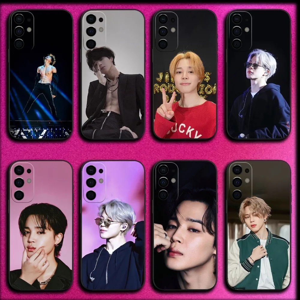 Singer J-JIMINS-S Boy Phone Case For Samsung S25,S24,S21,S22,S23,S30,Ultra,S20,Plus,Fe,Lite,Note,10,9,5G Black Cover