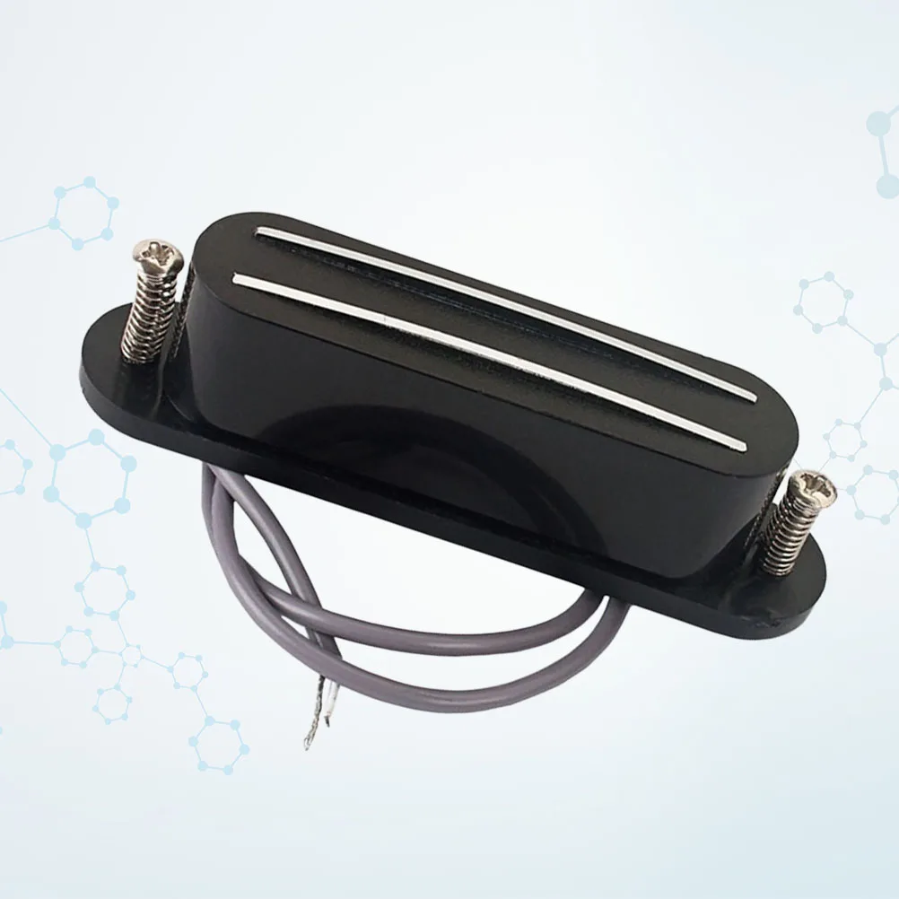 

Twin Hot Rail Humbucker Double Coil Neck Pickup Screws Springs Vintage Style Electric Guitar Mandolin Replacement Parts Low