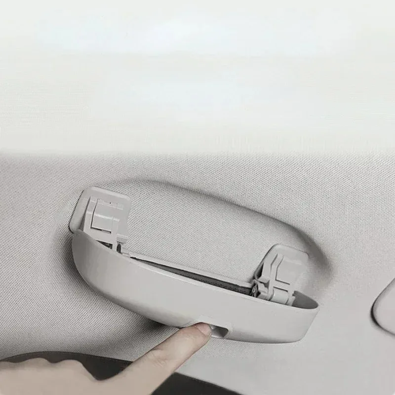 For Mercedes Benz GLC X253 2015-2022 ABS Black Car Glasses Case Sunglass Holder Box Interior Car Accessories