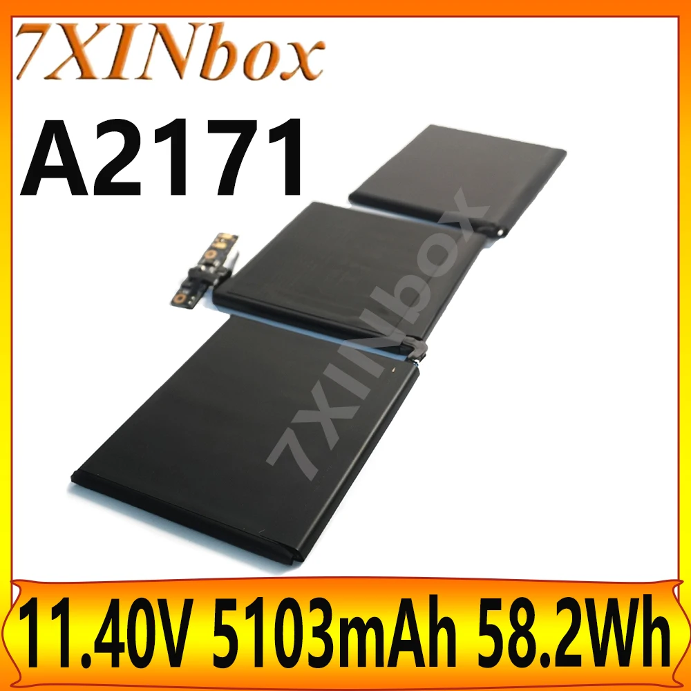

7XINbox A2171 11.40V 5103mAh 58.2Wh Laptop Battery For MacBook Touch Pro 13" 2019 2020 Model A2159 A2289 A2338 2020 free tools