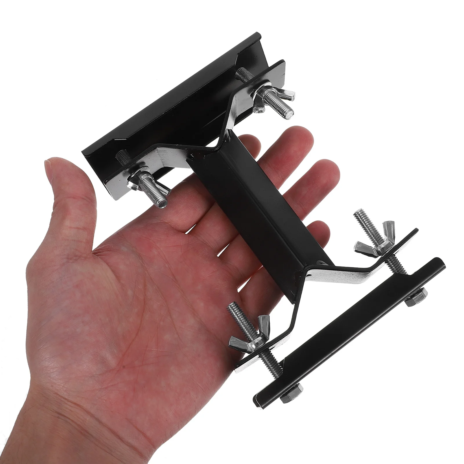 

3Pcs Outdoor Patio Umbrella Clamp Holder Durable Rustproof Adjustable Fit for Railings Fences Balconies Windy Conditions