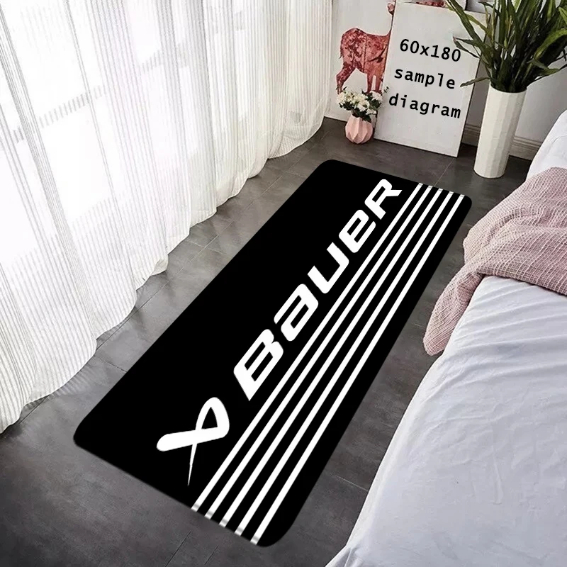 Doormat B-Bauer Flannel Floor Mat Indoor Foot Rug Soft Bedside Mats Kitchen Corridor Water Absorbent Carpet Ideal Balcony Decor