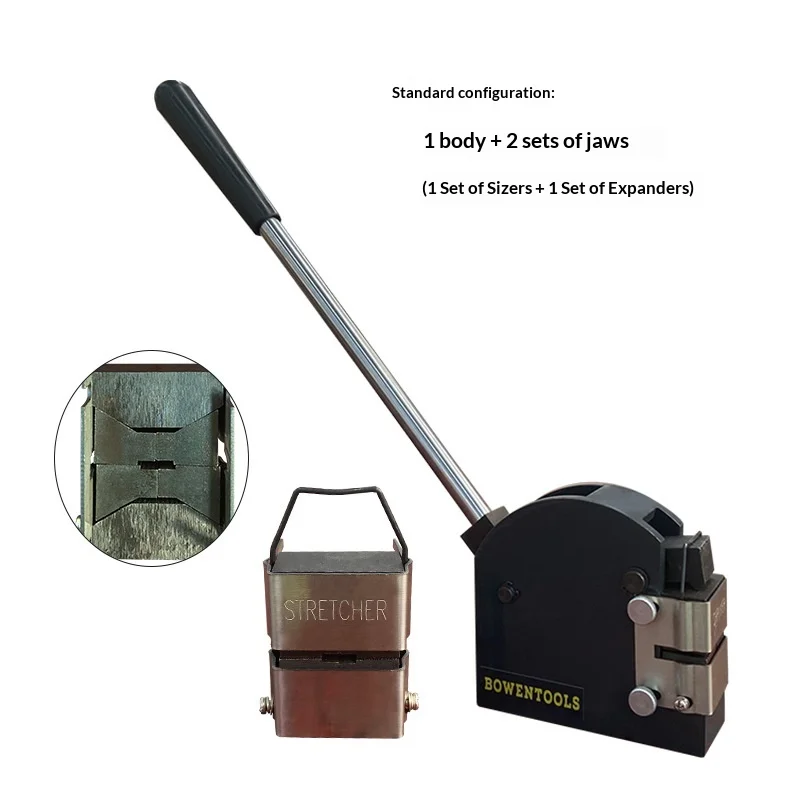 Manual Metal Contraction Expansion Stretcher SS-18 Edge Pressing Machine for Steel Copper Aluminum Sheet Metal Forming Compact