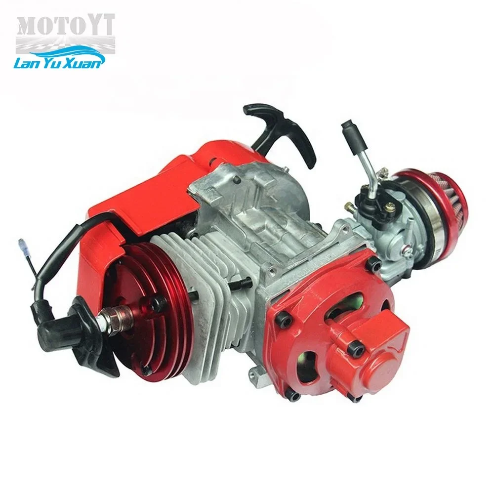 

49cc 2 stroke Pull Start Engine Motor 44-6 Mini Pocket PIT Quad Dirt Bike ATV Buggy