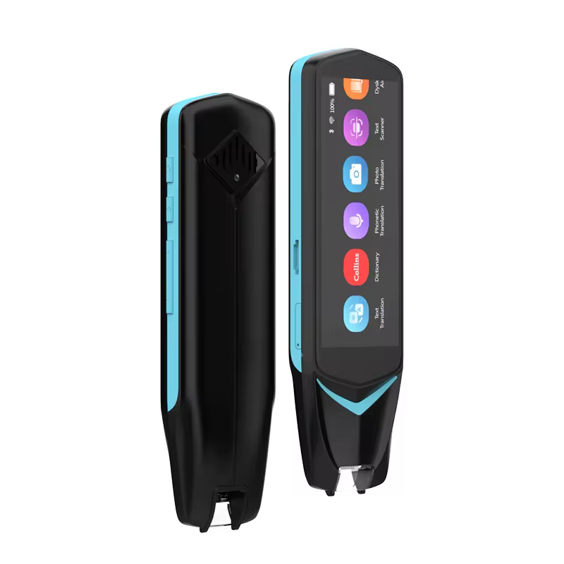 NEWYES-Stylo lecteur de numérisation, Corail, Langue en temps réel, Voix instantanée, Texte, Traducteur photo, Logé Dictionary, 4 stylos, 3.99 pouces