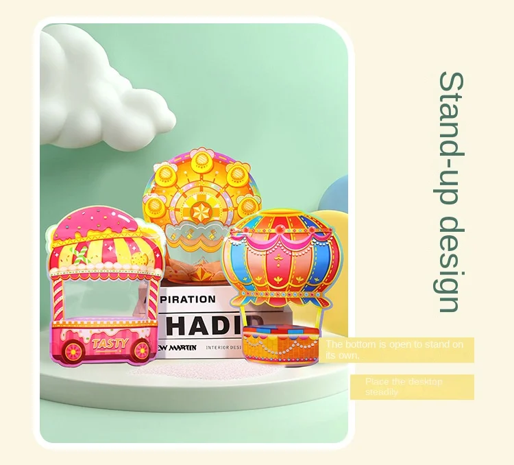 10/50 Stück Märchenhafte Süßigkeitentüten, lebensmittelecht, mit Reißverschluss, versiegelte Snackbeutel für Kekse, Süßigkeiten, Hochzeiten, Kindergeburtstage, Partygeschenke – Detail 6