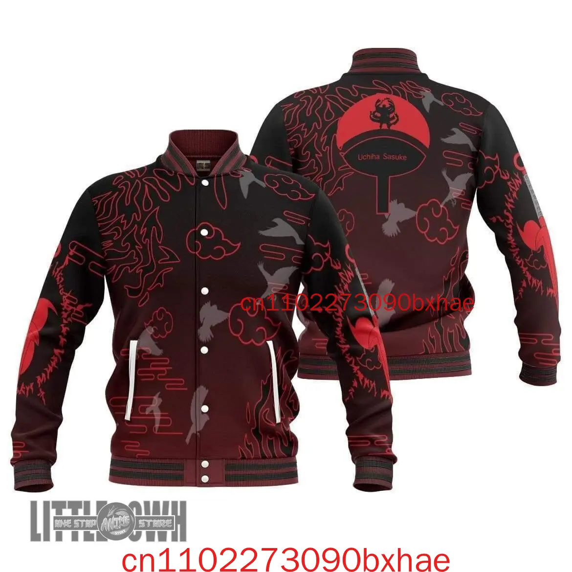 2026 جديد ثلاثية الأبعاد مطبوعة ناروتو البيسبول سترة الشارع الاتجاه أكاديمية نمط الرجال النساء والأطفال السترات