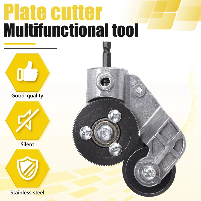 Taladro eléctrico Universal, cortador de placa de corte, herramienta de corte de hoja, máquina de tijeras perforadoras de placa de corte de chapa de Metal